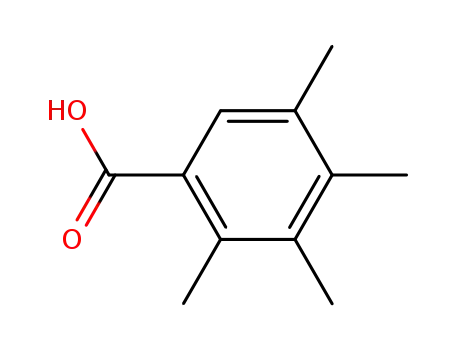 Molecular Structure of 2529-39-7 (2,3,4,5-tetramethylbenzoic acid)