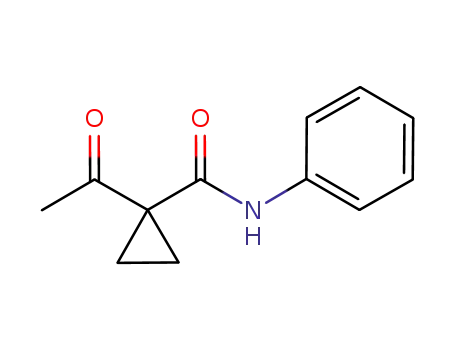 Molecular Structure of 937733-22-7 (1-acetyl-N-phenylcyclopropane-1-carboxamide)