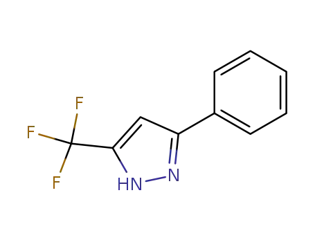 Molecular Structure of 4027-54-7 (5-PHENYL-3-(TRIFLUOROMETHYL)PYRAZOLE)