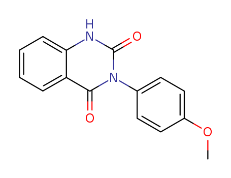 2,4(1H,3H)-Quinazolinedione,3-(4-methoxyphenyl)- cas  2400-97-7