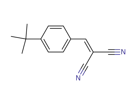 Molecular Structure of 149550-23-2 (Propanedinitrile, [[4-(1,1-dimethylethyl)phenyl]methylene]-)