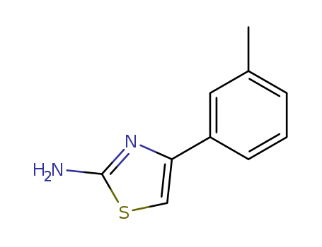 2-Thiazolamine,4-(3-methylphenyl)- cas  5330-67-6