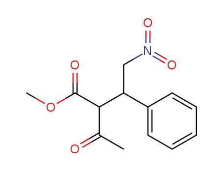 Benzenepropanoic acid, a-acetyl-b-(nitromethyl)-, methyl ester