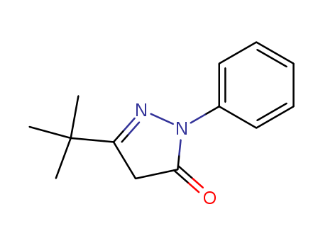 3H-Pyrazol-3-one,5-(1,1-dimethylethyl)-2,4-dihydro-2-phenyl-