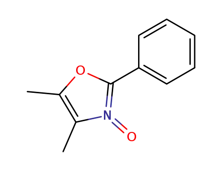 Molecular Structure of 27492-46-2 (Oxazole, 4,5-dimethyl-2-phenyl-, 3-oxide)