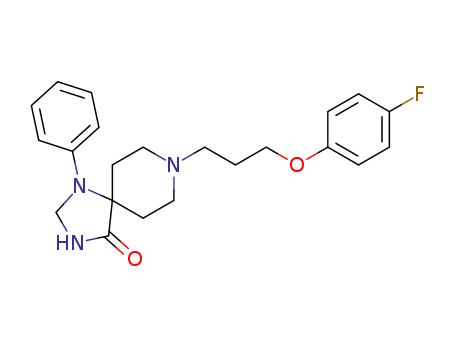 AMI-193;8-[3-(4-Fluorophenoxy)propyl]-1-phenyl-1,3,8-triazaspiro[4.5]-decanone