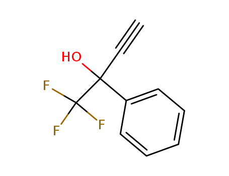 1,1,1-Trifluoro-2-phenyl-3-butyn-2-ol, 96%
