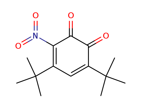 3,5-Cyclohexadiene-1,2-dione, 4,6-bis(1,1-dimethylethyl)-3-nitro-