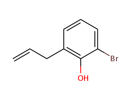 Molecular Structure of 17269-81-7 (Phenol, 2-bromo-6-(2-propenyl)-)