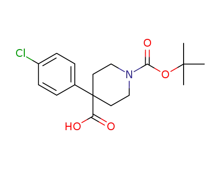 N-BOC-4-(P-클로로페닐)-4-피페리딘 카르복실산