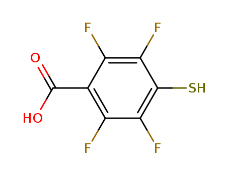 Benzoic acid,2,3,5,6-tetrafluoro-4-mercapto- cas  5211-44-9