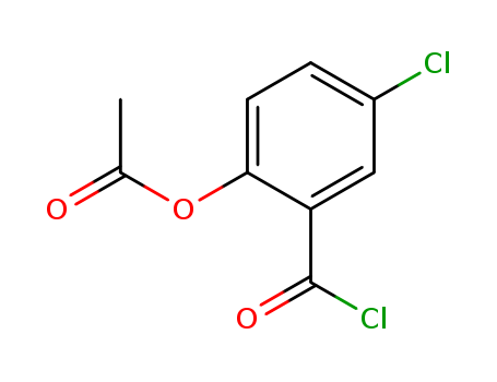 Benzoyl chloride, 2-(acetyloxy)-5-chloro-