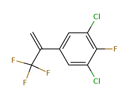 1,3-dichloro-2-fluoro-5-(3,3,3-trifluoroprop-1-en-2-yl)benzene