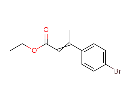 2-Butenoic acid, 3-(4-bromophenyl)-, ethyl ester