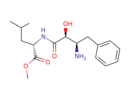 (-)-N-[(2S, 3R)-3-AMINO-2-HYDROXY-4-페닐부티릴]-L-류신 메틸 에스테르