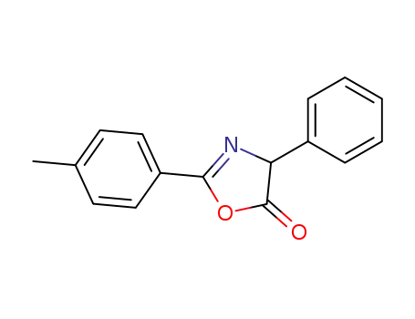 5(4H)-Oxazolone,  2-(4-methylphenyl)-4-phenyl-