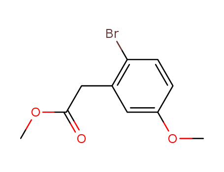 Benzeneacetic acid, 2-bromo-5-methoxy-, methyl ester
