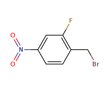 Benzene, 1-(bromomethyl)-2-fluoro-4-nitro-
