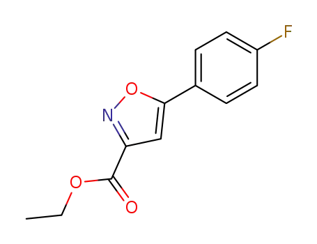 3-(4-FLUORO-PHENYL)-ISOXAZOLE-5-CARBOXYLIC ACID ETHYL ESTER