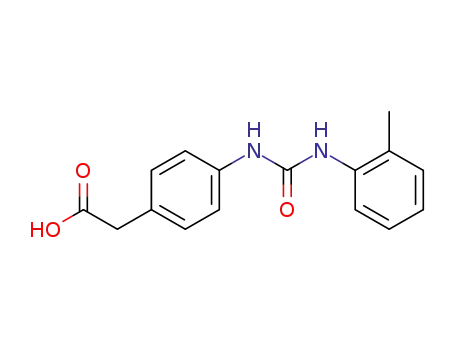 [4-(3-o-Tolyl-ureido)-phenyl]-acetic acid