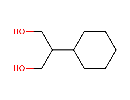 Molecular Structure of 2612-32-0 (2-cyclohexylpropane-1,3-diol)