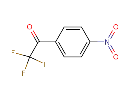 Molecular Structure of 58808-61-0 (Ethanone, 2,2,2-trifluoro-1-(4-nitrophenyl)- (9CI))