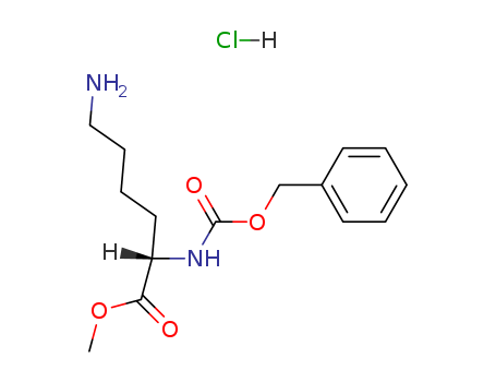 (S)-Methyl 6-amino-2-(((benzyloxy)carbonyl)amino)hexanoate hydrochloride