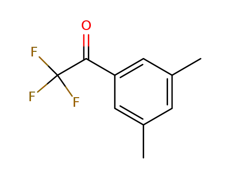 Molecular Structure of 132719-10-9 (Ethanone, 1-(3,5-dimethylphenyl)-2,2,2-trifluoro- (9CI))