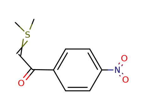 Molecular Structure of 7380-84-9 (Sulfonium, dimethyl-, 2-(4-nitrophenyl)-2-oxoethylide)