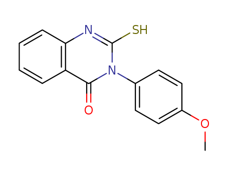 3-(4-methoxyphenyl)-2-sulfanylidene-1H-quinazolin-4-one cas  1031-88-5