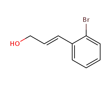 Molecular Structure of 124854-94-0 ((E)-3-(2-bromophenyl)prop-2-en-1-ol)