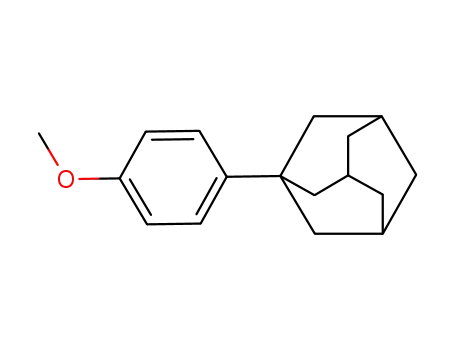 Molecular Structure of 726-94-3 (1-(4-methoxyphenyl)adamantane)