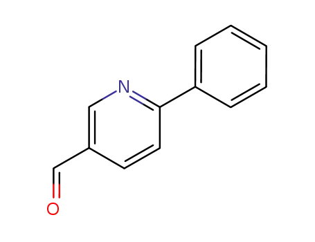 Molecular Structure of 63056-20-2 (6-PHENYLNICOTINALDEHYDE)