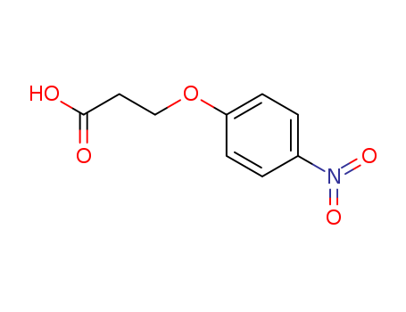 Propanoic acid,3-(4-nitrophenoxy)-