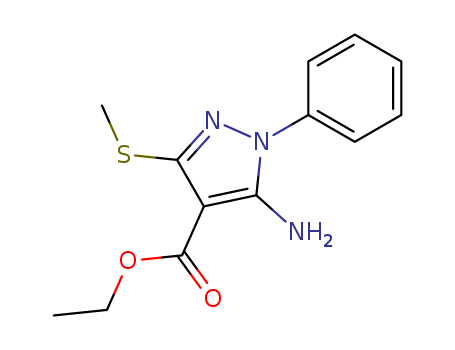 5-aMino-3-Methylthio-1-phenyl-1H-pyrazole-4-carboxylic acid ethyl ester
