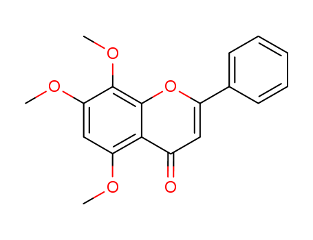 5,7,8-Trimethoxyflavone CAS No:23050-38-6