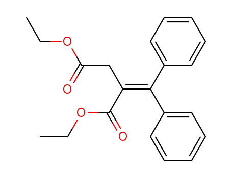 Molecular Structure of 6938-64-3 (diethyl 2-(diphenylmethylidene)butanedioate)