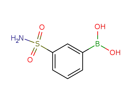 Molecular Structure of 850568-74-0 ((3-AMINOSULPHONYL)BENZENEBORONIC ACID)