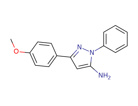 5-Amino-3-(4-methoxyphenyl)-1-phenylpyrazole