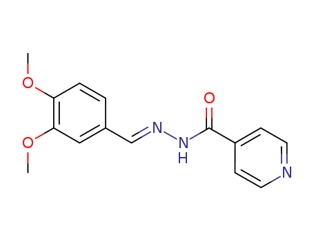 4-Pyridinecarboxylicacid, 2-[(3,4-dimethoxyphenyl)methylene]hydrazide cas  93-47-0