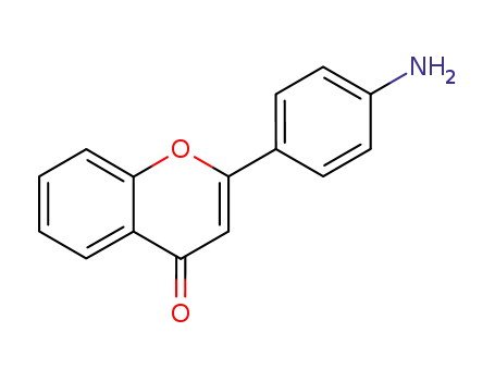 2-(4-aminophenyl)-4H-chromen-4-onato(3-)