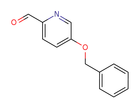 Molecular Structure of 59781-08-7 (5-(BENZYLOXY)PYRIDINE-2-CARBALDEHYDE)