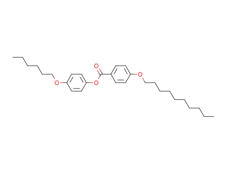 Benzoic acid;4-(decyloxy)-; 4-(hexyloxy)phenyl ester