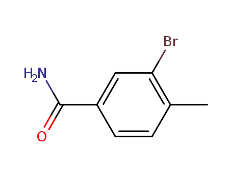 Molecular Structure of 183723-09-3 (3-bromo-4-methylbenzamide)