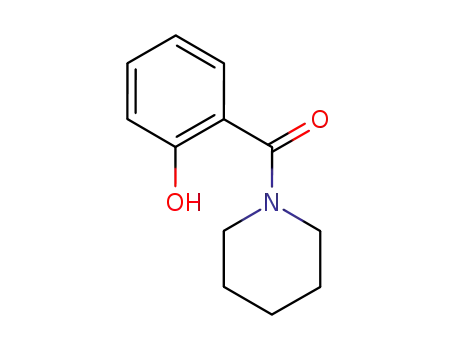 Molecular Structure of 2890-83-7 ((2-HYDROXY-PHENYL)-PIPERIDIN-1-YL-METHANONE)