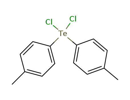 di(p-methylphenyl)tellurium dichloride