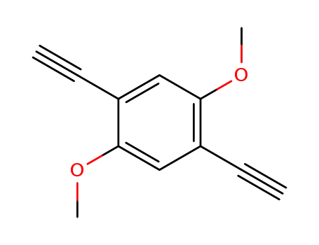 Molecular Structure of 74029-40-6 (1,4-diethynyl-2,5-dimethoxybenzene)