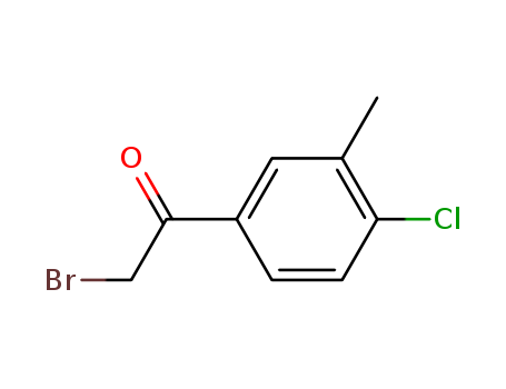 Ethanone,2-bromo-1-(4-chloro-3-methylphenyl)-
