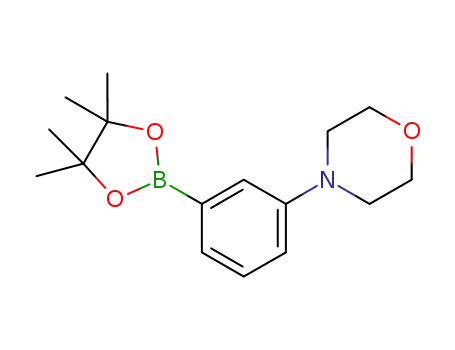 Molecular Structure of 852227-95-3 (3-MORPHOLINOPHENYLBORONIC ACID PINACOL ESTER)