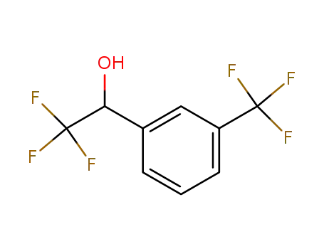 Molecular Structure of 721-36-8 (2,2,2-trifluoro-1-[3-(trifluoromethyl)phenyl]ethanol)